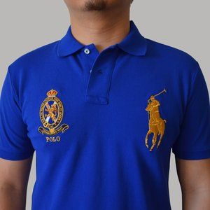 Polo Ralph Lauren Custom Slim Fit Big Pony Crest Polo Shirt